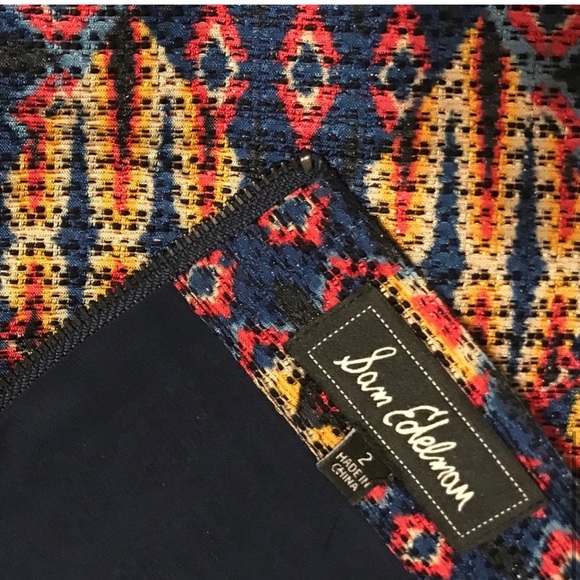 SAM EDELMAN NWOT TRIBAL PRINT MINI SKIRT!! - Picture 9 of 9